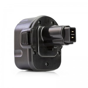 Ni-Mh 12V 3000mAh genopladelige el-værktøjsbatterier til Dewalt DE9072, DE9074, DE9075