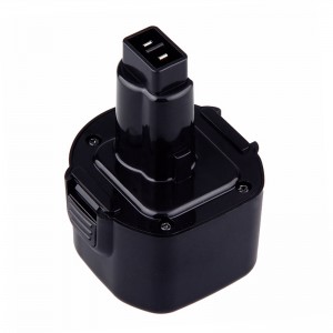 Konkurrencedygtig 9,6V 2000mAh Ni-Cd trådløs borebatterireparationspris til Dewalt DE9062, DW9061, DW9062