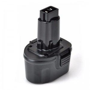 Ni-Mh 7.2V 2000mAh udskiftelige bærbare værktøjsbatterier til Dewalt DE9057, DE9085, DW9057