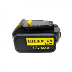 Li-ion 14.4V 4000mAh Udskift batteridrevne bore-batterier til Dewalt DCB140