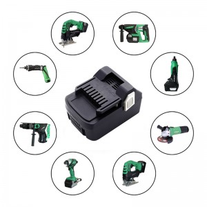 BSL1415, BSL1415X, BSL1430 14,4V 3000 mAh Li-ion bærbart batteri til Hitach
