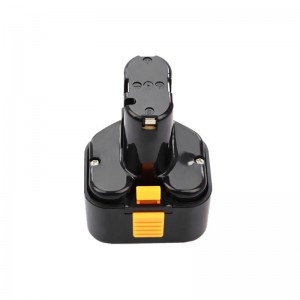 Ni-Cd 14.4V 1500mAh genopladeligt erstatningsbatteri til Hitach EB9M, EB9H, EB930H
