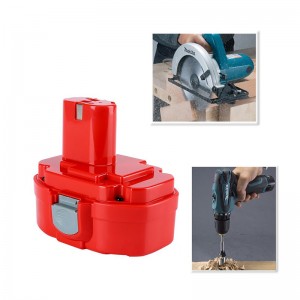 1822, 1823, 1834, 1835 18V 3000 mAh Ni-Mh batterier til udskiftning af håndværktøj til Makita