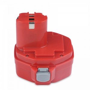 Ni-Mh 2000mAh 14.4V strømbore-batteri udskiftning i god kvalitet til Makita 1435, 1435F, 192699-A