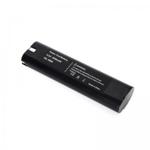 Ni-Mh 2000mAh 9.6V genopladelige trådløse bore-batterier til Makita 9001, 9002, 9033