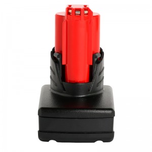 Udskiftning 12V 5000 mAh litiumbatterier til Milwaukee 48-11-2411 M12 trådløse bor