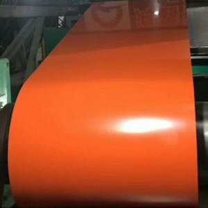 Malet aluminiumplade