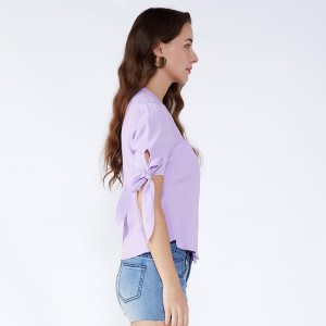 Damemode Engros Chiffon designer sommer afslappet bluse