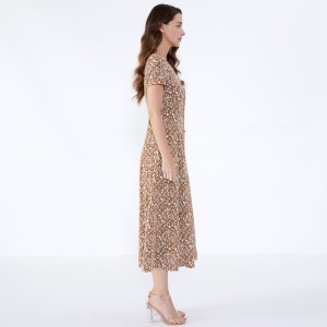 Afrikanske Kitenge designer Vestidos De Fiesta Kvinder Dame Elegante afslappet kjoler JCGJ190315074