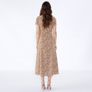 Afrikanske Kitenge designer Vestidos De Fiesta Kvinder Dame Elegante afslappet kjoler JCGJ190315074