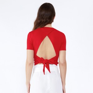 Mode Tøj Bowknot Belt Sommer Afslappet 2019 Dame Kjoler