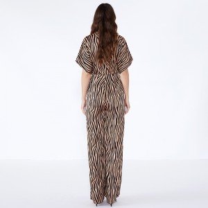 Party Nordic Way Voksen Tiger Stripe Jumpsuit i høj kvalitet JCGJ190315073