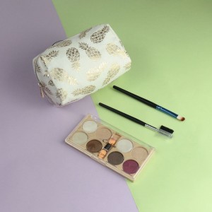 Twill 100% ananas Fiber fasion Kosmetisk taske