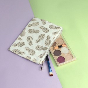 Høj kvalitet og miljøvenlig ananas Fiber fasion Kosmetisk taske