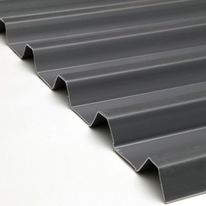 T1000 Black High Peak ASA PVC UPVC tagfliser Godt vandtæt tagplade