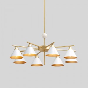 Nyt moderne metal luksushjem Hotel Chandelier Km2133
