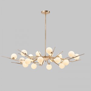 Ny moderne metal kreativ personlighed Hotel Villa Chandelier Km2130