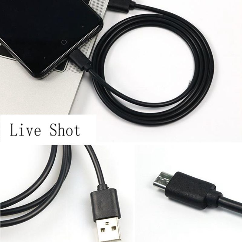 Micro til USB TPE-datakabel