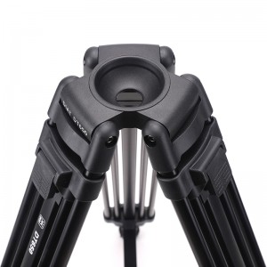 Nyt design Diat DT650 Professionelt kamera Video stativ Heavy Duty stativ Aluminium Magnesium Alloy videokamera stativ