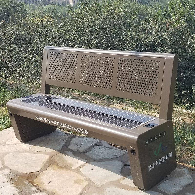 2019 ny stil smart udendørs møbler bænk sæde til park