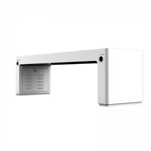 Moderne bydesign Udendørsmøbler LED-lampe Box Have Street Bench Smart City Solar Product