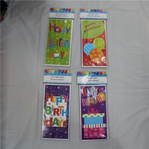 Intet håndtag Papirposer til festemballage varer Cookie Candy Kraft papirpose