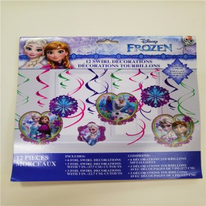 Folie Swirl Festdekorationer Ballonophæng