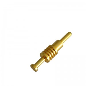 CNC-bearbejdning af anodiseret aluminium drejemaskine Messing Reservedele til røde kobber