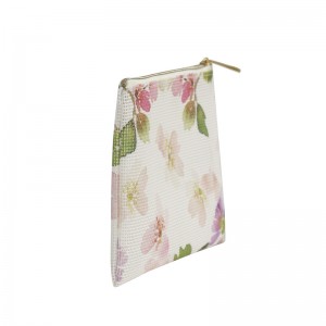 Populær og fasion PVC-mesh-kosmetikpose