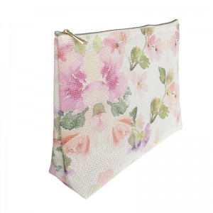 Populær og fasion PVC-mesh-kosmetikpose