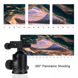 Diat AM294A KH20 bærbar aluminiumslegering kamera videokamera stativ Fleksibel rejse digitalkamera stativ