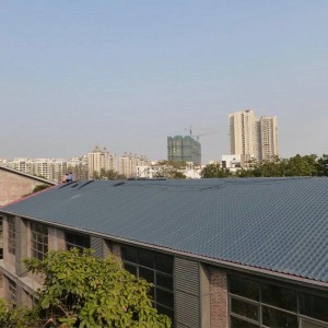 PVC tagsten plast byggematerialer