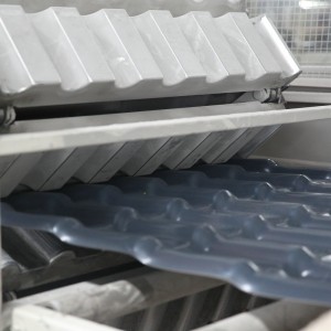 PVC tagsten plast byggematerialer