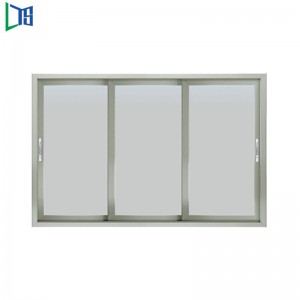Producent i Kina Vinduer og døre Producent Aluminium skydevindue dobbeltvindue eller enkeltglas