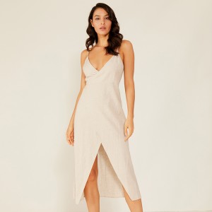 Sommermode designstil Elegant sexet Maxi kjole Aften afslappet kvindekjole