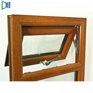 As2047 Standard grå hvid / sort aluminium udad Åbelt forteltvindue enkelt- eller dobbeltvindue