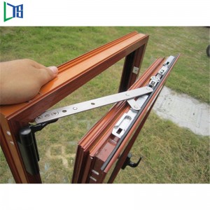 Top Standard dobbeltglaseret åbning Design Aluminium Vip og drej Windows til modulopbygget hjem