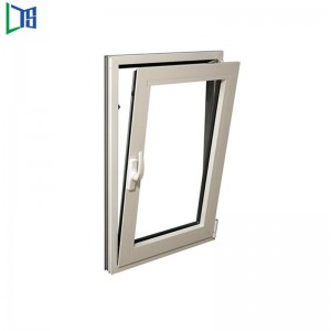 Superhøjtydende energibesparende indsæt persienner dobbeltglasvip og drej vindue af træaluminium