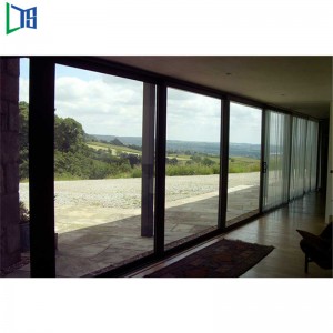 Aluminium skydedør Starcker-dør med dobbeltglas As2047 Standard til Resdentrail eller Commercial Class House