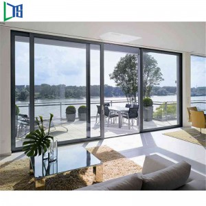 Australiens standard glidende stablerdør med dobbeltvindingspulverbelægning Færdig brand hardware