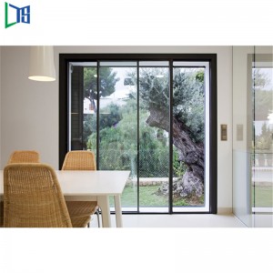 Australiens standard glidende stablerdør med dobbeltvindingspulverbelægning Færdig brand hardware