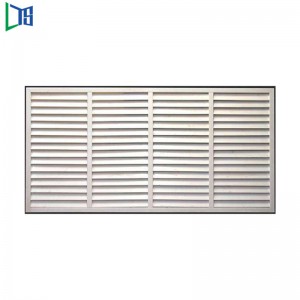 Aluminiumsramme Glas bevægeligt Louvers Jalousie vindue med lamineret glas
