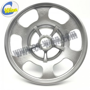 Tilpasset støbning \u0026 CNC Aluminium Trailer Hjulfælger Autodele Reservedele Efter salgsdele