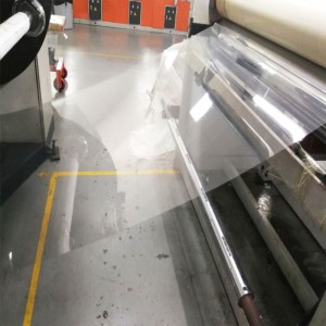 Varmt salg 0,38 mm gennemsigtig PET-plastfolie til vakuumformning