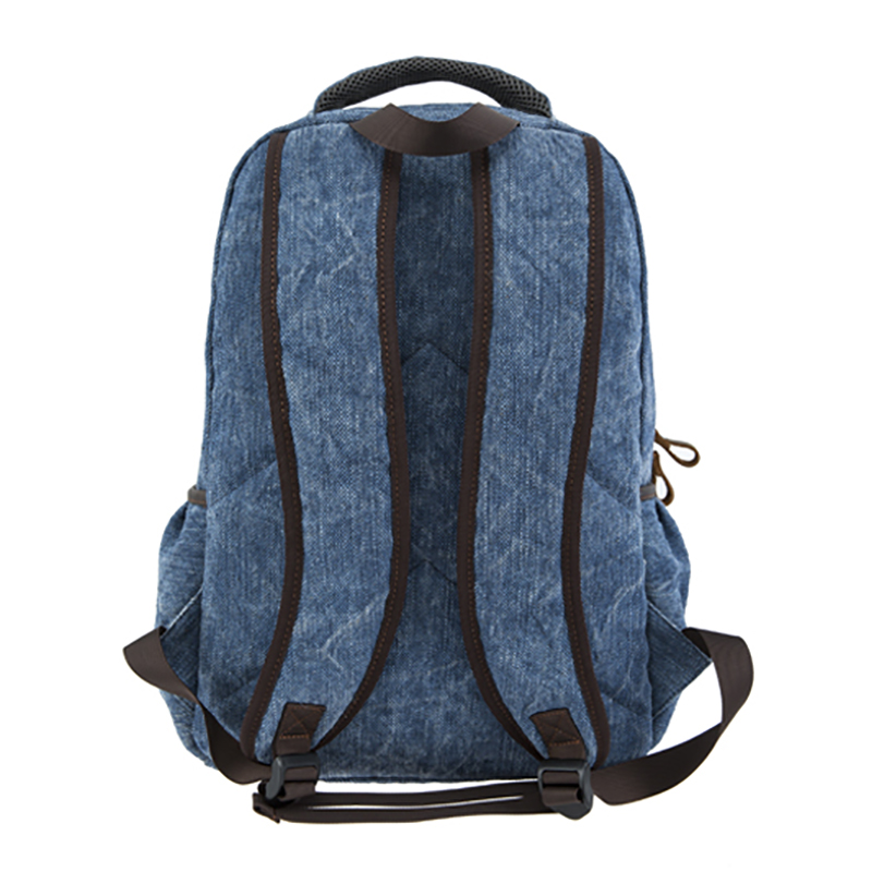 18SC-6941D hurtig levering stjernetryk mode studerende taske holdbar lærred skole rygsæk