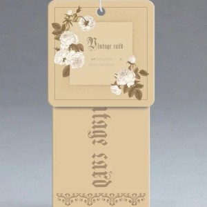 Creative Fashion Beklædnings etiket hangtag Skræddersyet 03