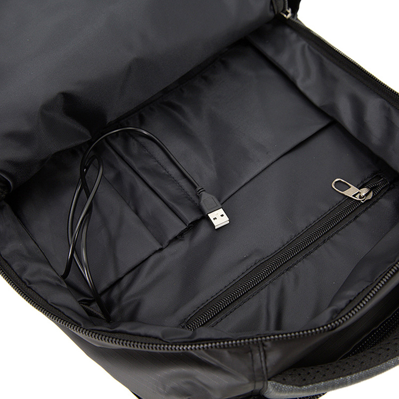 19SA-7846M sort letvægts OEM / ODM vandtæt multi-størrelse bærbar skole rygsæk taske