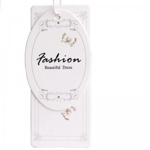 Creative Fashion Beklædnings etiket hangtag Skræddersyet 04