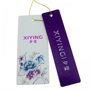 Creative Fashion Beklædnings etiket hangtag Skræddersyet 6