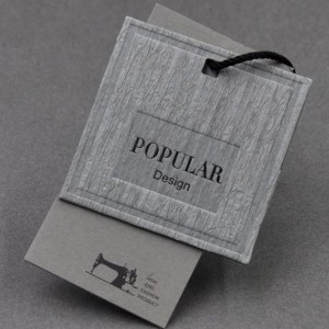 Creative Fashion Beklædnings etiket hangtag Skræddersyet 8